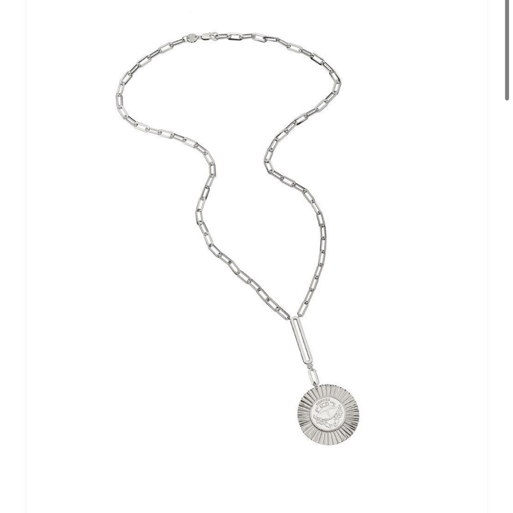 Jennifer Zeuner - Rhea Lariat Necklace - Sagittarius - Sterling Silver